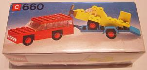 Car with Plane Transporter