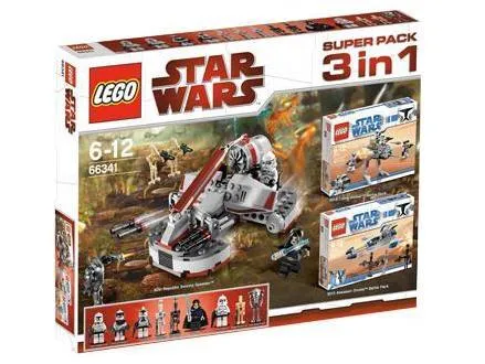 Star Wars Bundle Pack, Super Pack 3 in 1 (Sets 8014, 8015, and 8091)