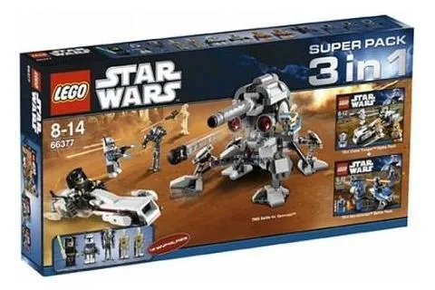 Star Wars Bundle Pack, Super Pack 3 in 1 (Sets 7869, 7913, and 7914)