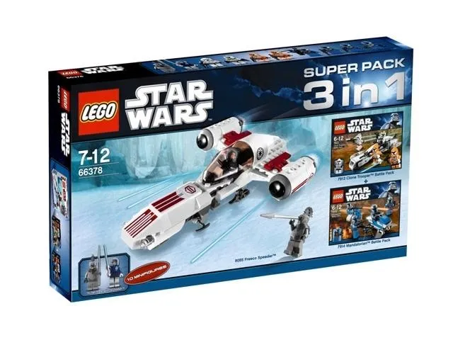 Star Wars Bundle Pack, Super Pack 3 in 1 (Sets 7913, 7914, and 8085)