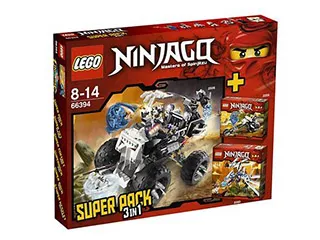 NINJAGO Bundle Pack, Super Pack 3 in 1 (Sets 2259, 2260, and 2506)