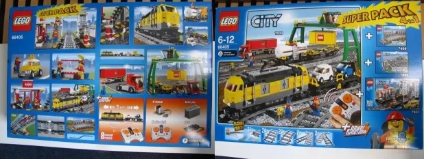 City Bundle Pack, Super Pack 4 in 1 (Sets 7499, 7895, 7937, and 7939)