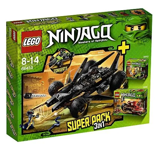 NINJAGO Bundle Pack, Super Pack 3 in 1 (Sets 9440, 9441, and 9444)