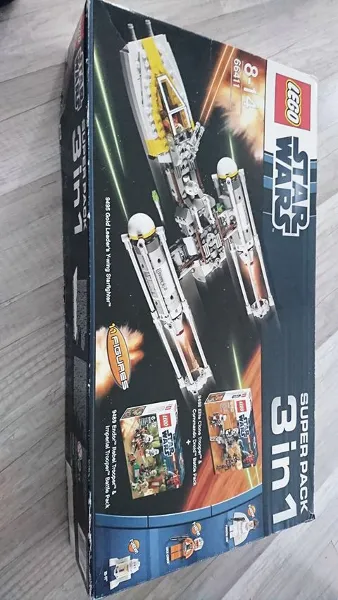 Star Wars Bundle Pack, Super Pack 3 in 1 (Sets 9488, 9489, and 9495)