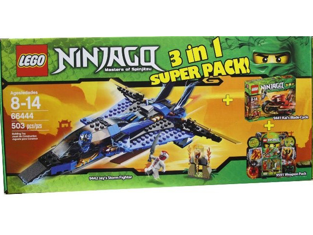 NINJAGO Bundle Pack, 3 in 1 Super Pack! (Sets 9441, 9442, and 9591)