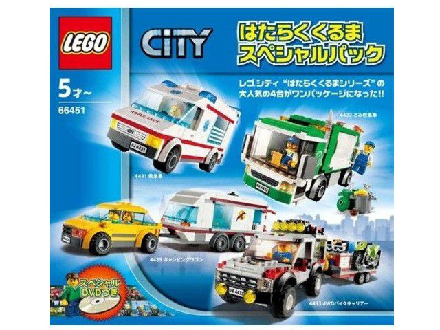 City Bundle Pack (Sets 4431, 4432, 4433, and 4435)