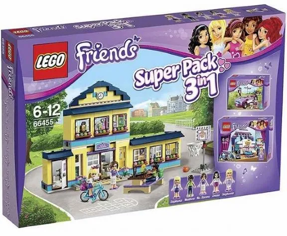 Friends Bundle Pack, Super Pack 3 in 1 (Sets 41004, 41005, and 41013)