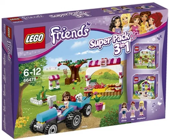 Friends Bundle Pack, Super Pack 3 in 1 (Sets 41026, 41027, and 41029)