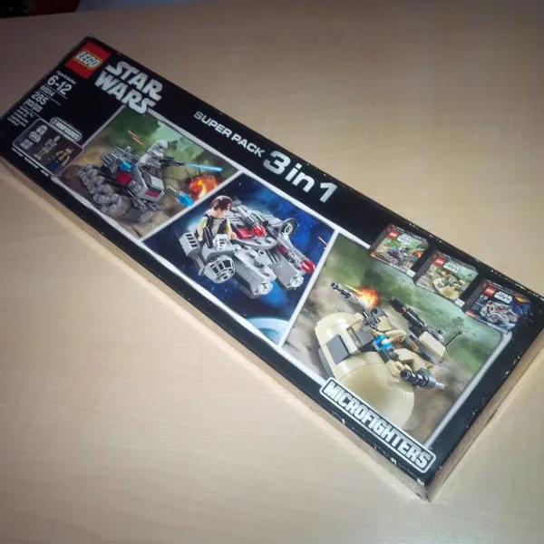 Star Wars Bundle Pack, Super Pack 3 in 1 (Sets 75028, 75029, and 75030)