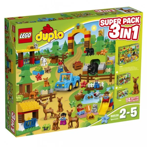 DUPLO Bundle Pack, Super Pack 3 in 1 (Sets 10581, 10582, and 10584)
