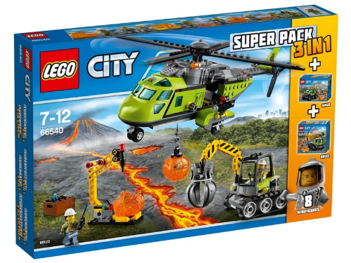 City Bundle Pack, Super Pack 3 in 1 (Sets 60121, 60122, and 60123)