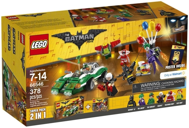 Super Heroes Bundle Pack, The LEGO Batman Movie, Super Pack 2 in 1 (Sets 70900 and 70903)