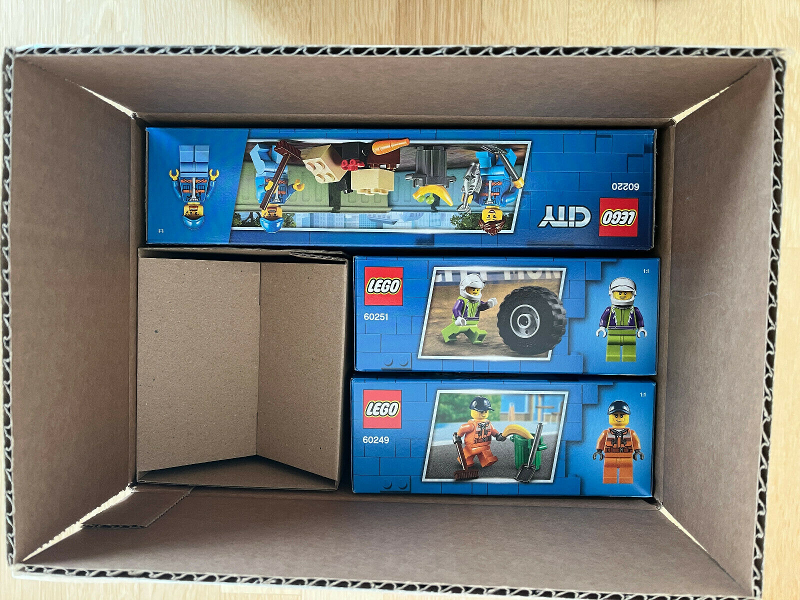 City Bundle Pack (Sets 60220, 60249, and 60251)