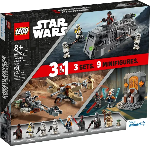Star Wars Bundle Pack, 3 in 1 (Sets 75299, 75310, and 75311) - Galactic Adventures Pack