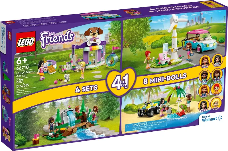 Friends Bundle Pack, 4 in 1 (Sets 41443, 41677, 41691, and 41697) - LEGO Friends Gift Set