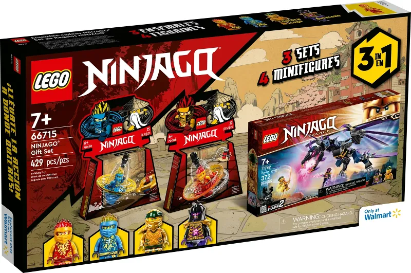 NINJAGO Bundle Pack, 3 in 1 (Sets 70688, 70690, and 71742) - NINJAGO Gift Set