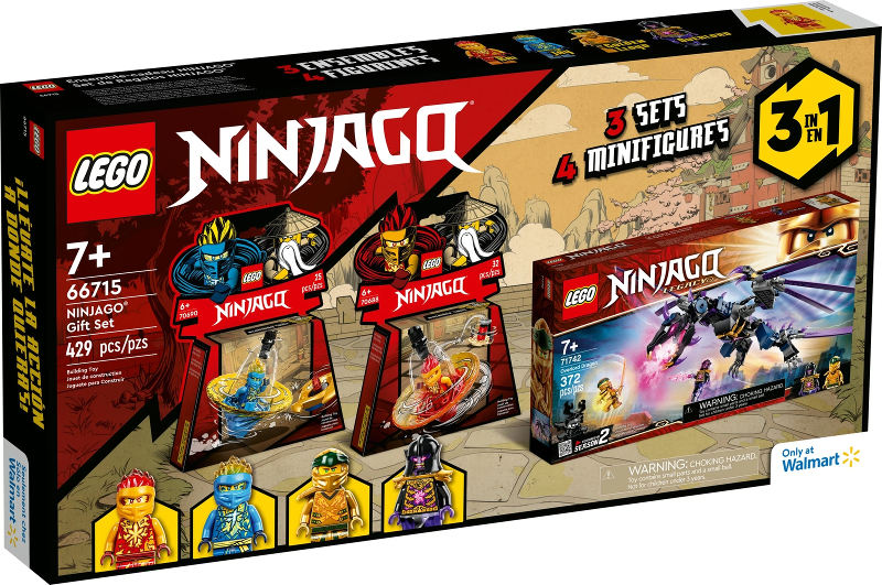 NINJAGO Bundle Pack, 3 in 1 (Sets 70688, 70690, and 71742) - NINJAGO Gift Set