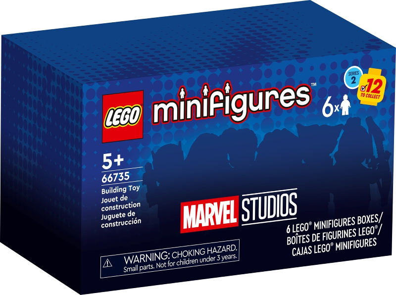 Minifigure, Marvel Studios, Series 2 (Box of 6)