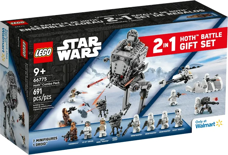 Star Wars Bundle Pack, 2 in 1 Hoth Battle Gift Set (Sets 75320 and 75322) - Hoth Combo Pack