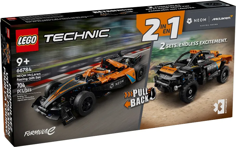 Technic Bundle Pack, 2 in 1 (Sets 42166 and 42169) - NEOM McLaren Racing Gift Set