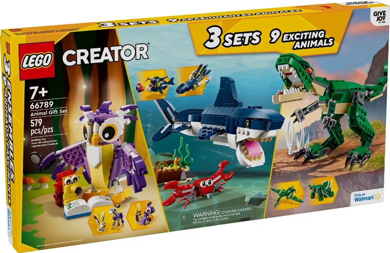 Creator Bundle Pack (Sets 31058, 31088, and 31125) - Animal Gift Set