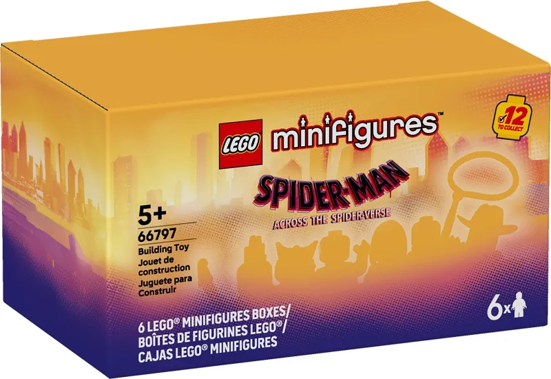 Minifigure, Spider-Man Across the Spider-Verse (Box of 6)