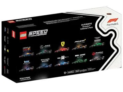 SPEED CHAMPIONS Bundle Pack, 10 Sets + Exclusive Poster (Sets 77242, 77243, 77244, 77245, 77246, 77247, 77248, 77249, 77250, and 77251) - Ulti