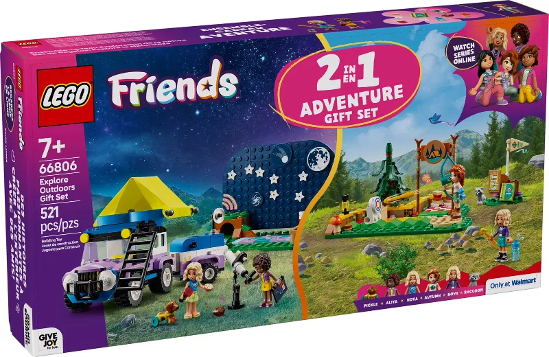 Friends Bundle Pack, 2 in 1 Adventure Gift Set (Sets 42603 and 42622) - Explore Outdoors Gift Set