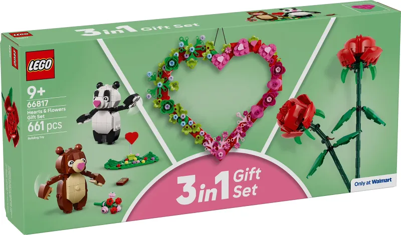 Mixed Bundle Pack, 3 in 1 Gift Set (Sets 40460, 40638, and 40821) - Hearts & Flowers Gift Set