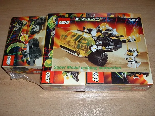 Blacktron Super Vehicle (Super Model instructions)