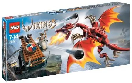 Viking Catapult versus the Nidhogg Dragon