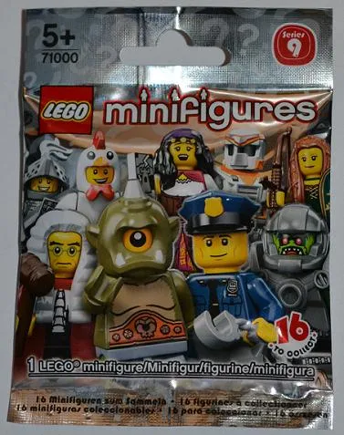 Minifigure, Series 9 (Complete Random Set of 1 Minifigure)