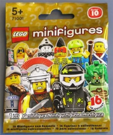 Minifigure, Series 10 (Complete Random Set of 1 Minifigure)