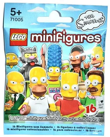 Minifigure, The Simpsons, Series 1 (Complete Random Set of 1 Minifigure)