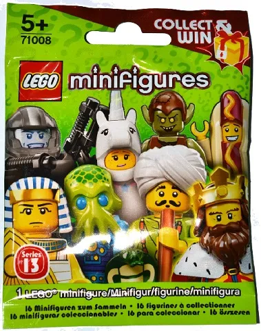 Minifigure, Series 13 (Complete Random Set of 1 Minifigure)
