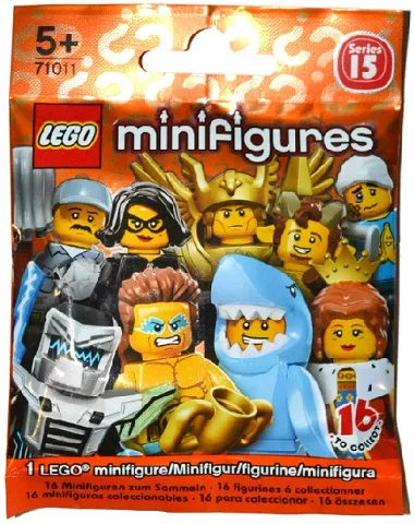 Minifigure, Series 15 (Complete Random Set of 1 Minifigure)