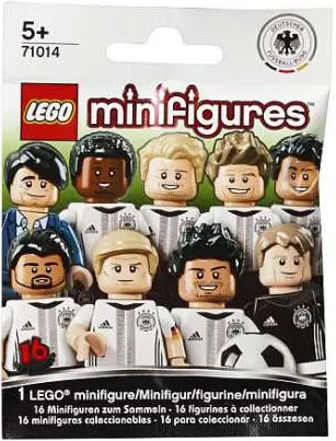 Minifigure, Deutscher Fussball-Bund / DFB (Complete Random Set of 1 Minifigure)
