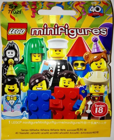 Minifigure, Series 18 (Complete Random Set of 1 Minifigure)
