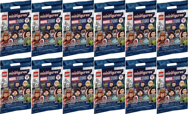 Minifigure, Marvel Studios, Series 1 (Complete Series of 12 Complete Minifigure Sets)