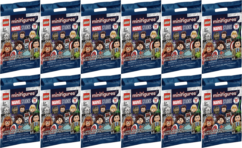 Minifigure, Marvel Studios, Series 1 (Complete Series of 12 Complete Minifigure Sets)