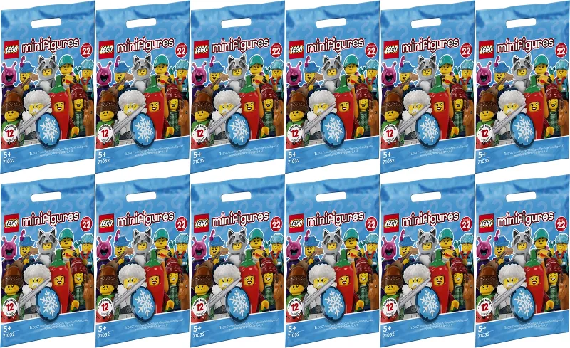 Minifigure, Series 22 (Complete Series of 12 Complete Minifigure Sets)