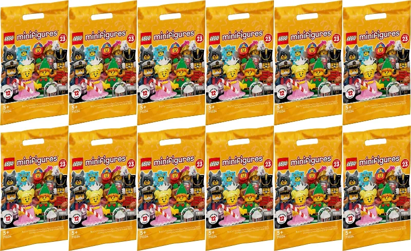 Minifigure, Series 23 (Complete Series of 12 Complete Minifigure Sets)