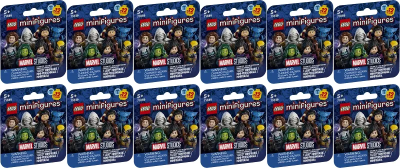 Minifigure, Marvel Studios, Series 2 (Complete Series of 12 Complete Minifigure Sets)