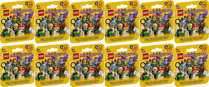 Minifigure, Series 25 (Complete Series of 12 Complete Minifigure Sets)