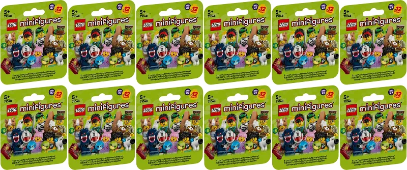 Minifigure, Series 27 (Complete Series of 12 Complete Minifigure Sets)