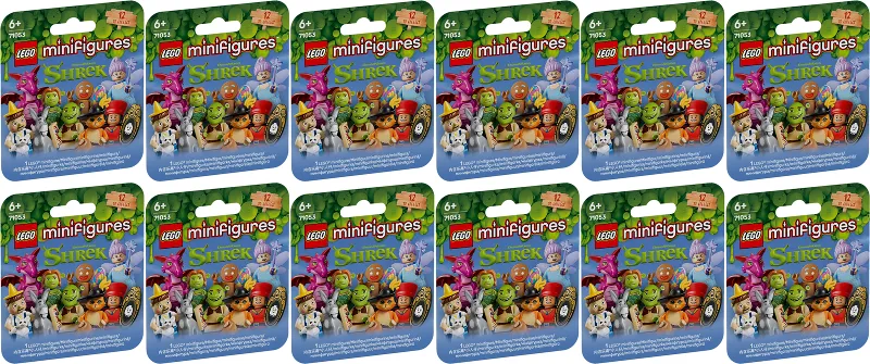 Minifigure, Shrek (Complete Series of 12 Complete Minifigure Sets)