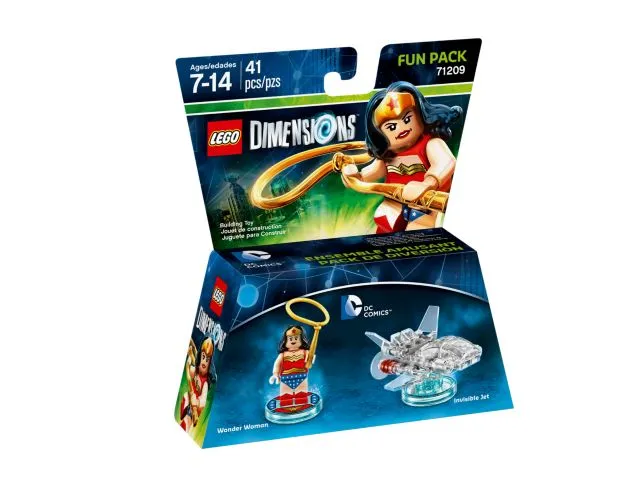 Fun Pack - DC Comics (Wonder Woman and Invisible Jet)