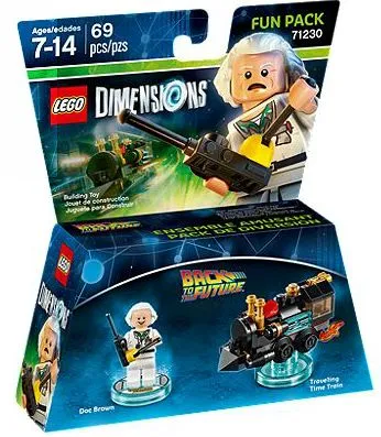 Fun Pack - Back to the Future (Doc Brown and Traveling Time Train)