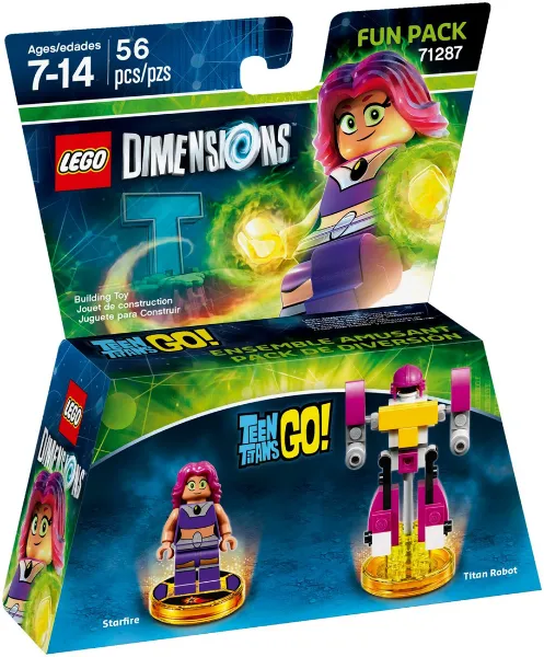 Fun Pack - Teen Titans Go! (Starfire and Titan Robot)