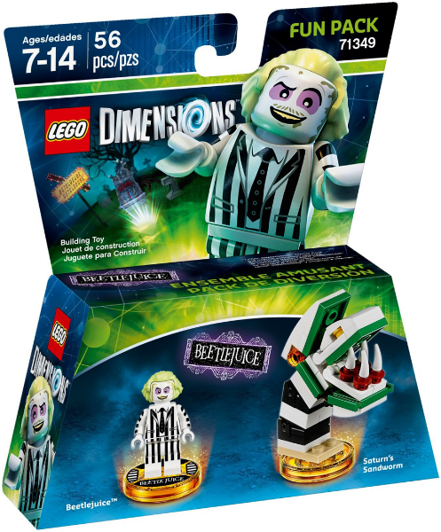Fun Pack - Beetlejuice (Beetlejuice and Saturn's Sandworm)